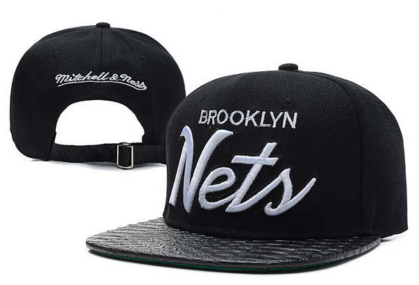 Brooklyn Nets Snapback Hat XDF 3